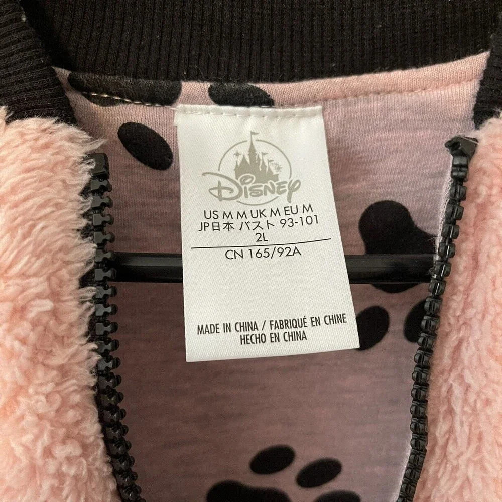 Disney Parks The Aristocats Marie Sherpa Jacket Disney Cats M - Picture 5 of 6